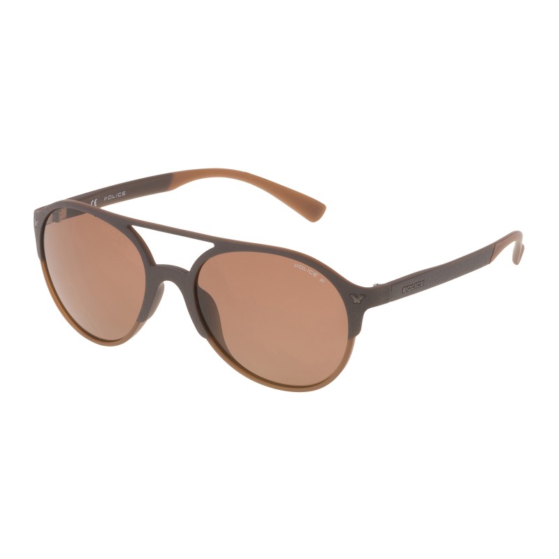 SUNGLASSES POLICE UNISEX SPL1635594CP (Lens/Bridge/Temple) 55/19/140 mm)