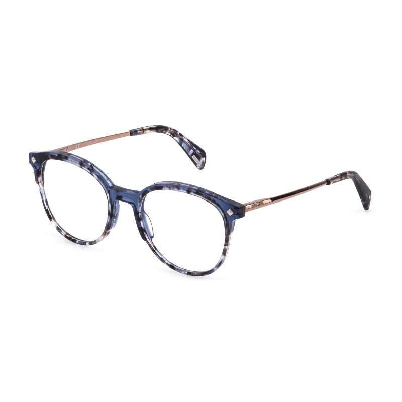 GLASSES POLICE WOMEN VPLD25-500WT9 (Lens/Bridge/Temple) 50/18/140 mm)