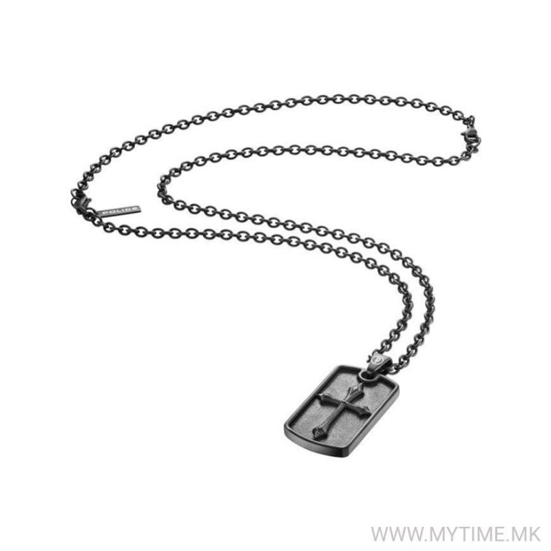 NECKLACE POLICE MAN S14AJH01P (40CM )