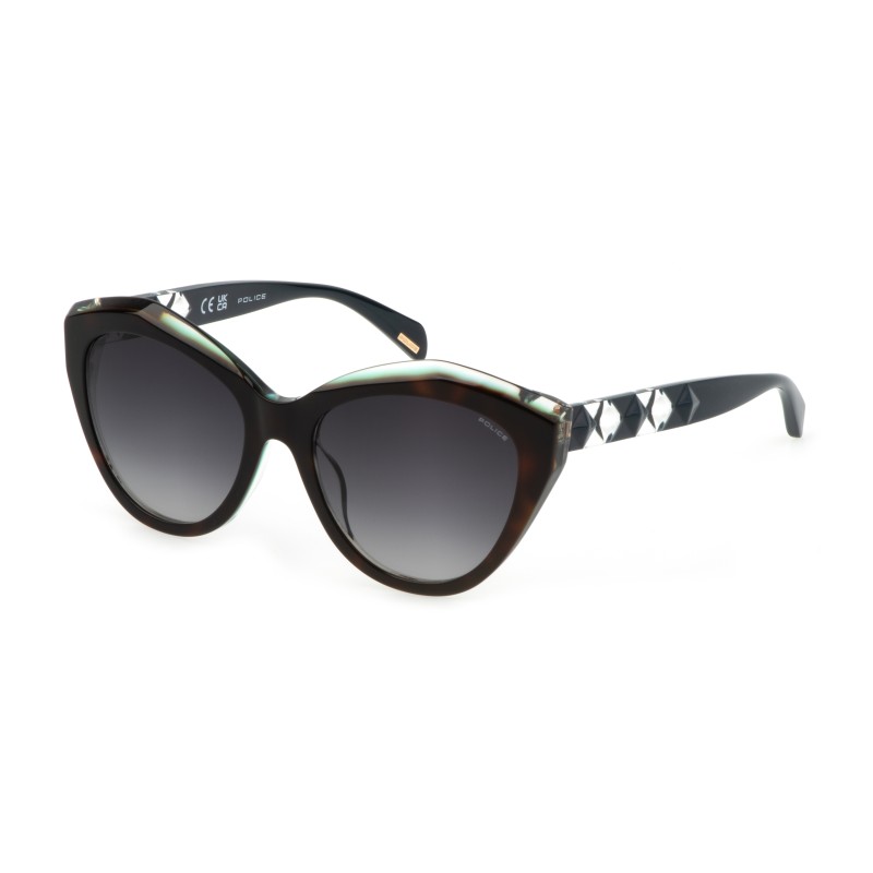 SUNGLASSES POLICE WOMEN SPLL35-5507NV (Lens/Bridge/Temple) 55/14/140 mm)
