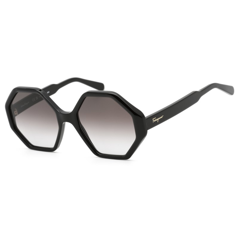 SUNGLASSES SALVATORE FERRAGAMO WOMEN SF1070S-001 (Lens/Bridge/Temple) 55/20/140 mm)