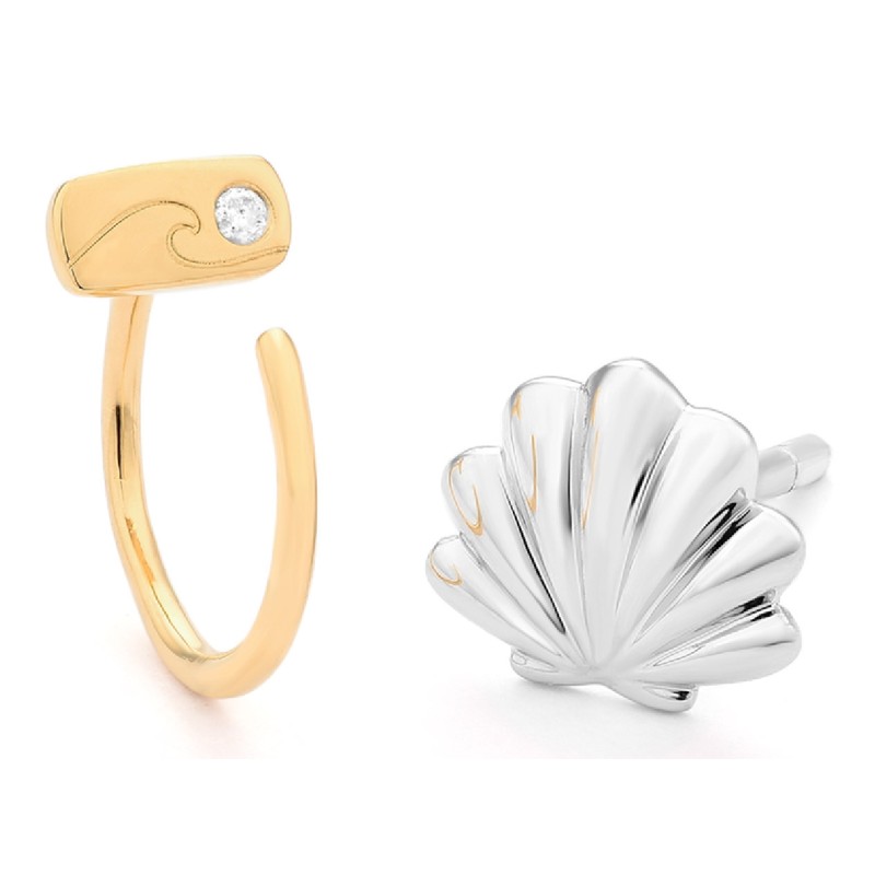 EARRINGS SECRECY WOMEN E8215CDAWW900 (1,5CM )