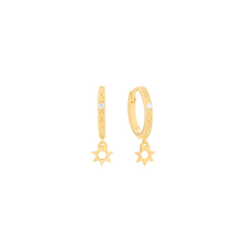 EARRINGS SECRECY WOMEN E8639CDAW7900 (2CM )