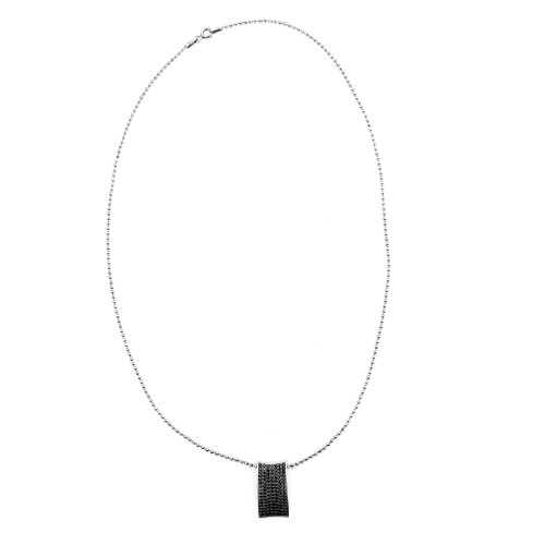 PENDANT SIF JAKOBS WOMAN P0040-BK-BK (45CM )