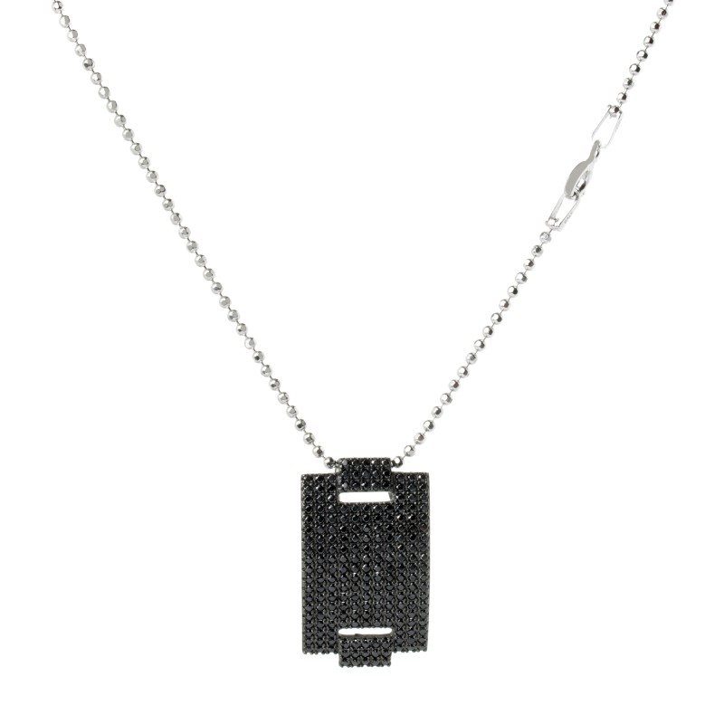 NECKLACE SIF JAKOBS WOMAN P0044-BK-BK-2 (25CM )
