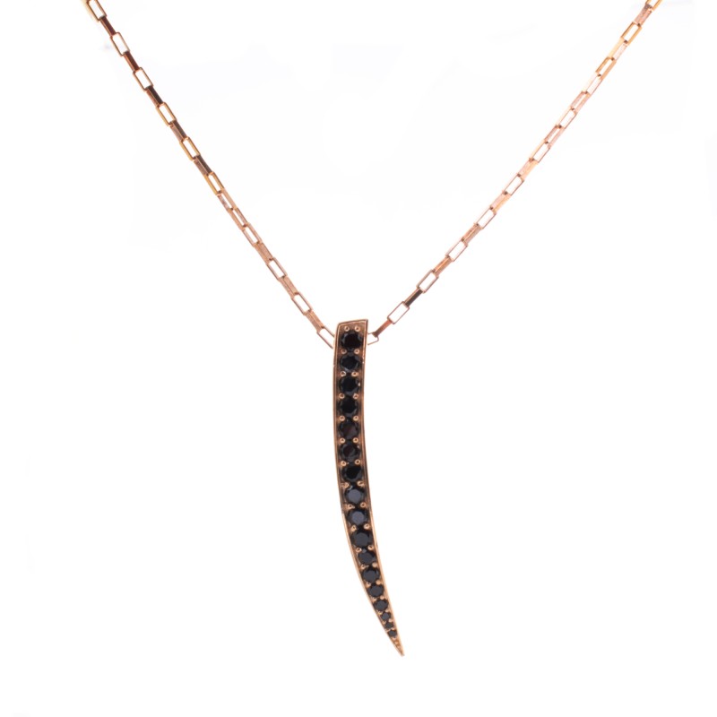 NECKLACE SIF JAKOBS WOMAN P1012-BK-RG (25CM )