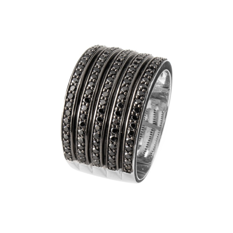 RING SIF JAKOBS WOMAN R10615-BK-58 (58 )