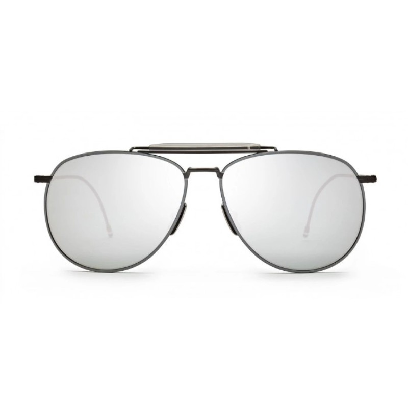 SUNGLASSES THOM BROWNE UNISEX TB015LTDBLKGR (Lens/Bridge/Temple) 62/15/144 mm)