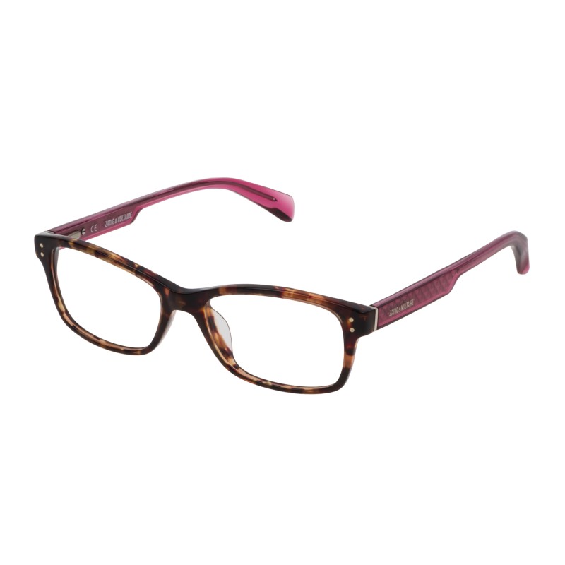 GLASSES ZADIG&VOLTAIRE WOMAN VZV1735207D7 (Lens/Bridge/Temple) 52/17/135 mm)