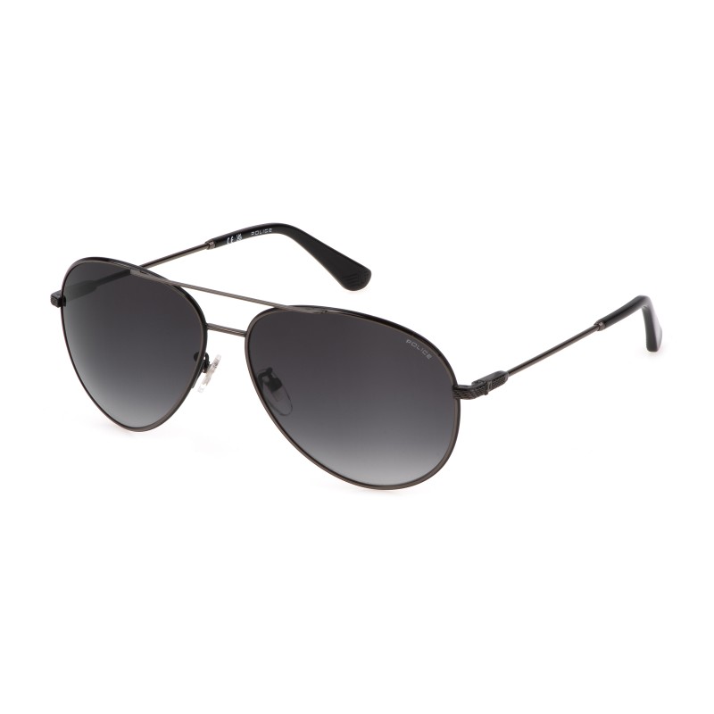 SUNGLASSES POLICE MAN SPLL11-620K59 (Lens/Bridge/Temple) 62/15/145 mm)
