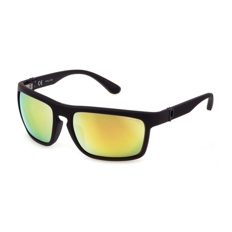 SUNGLASSES POLICE MAN SPLF63-63U28G (Lens/Bridge/Temple) 63/18/130 mm)