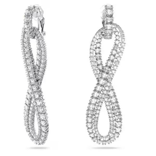 EARRINGS SWAROVSKI WOMEN 5616586 (8,8X2,2CM )