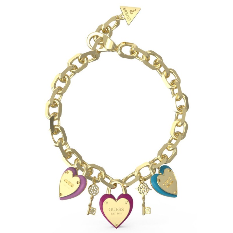 BRACELET GUESS WOMEN JUBB04202JWYG (22CM )