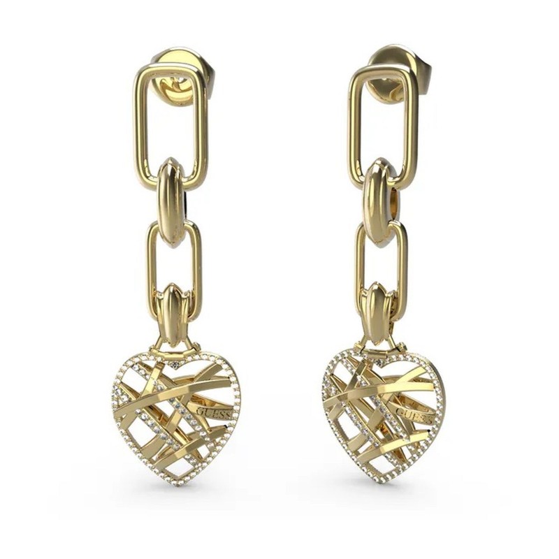 EARRINGS GUESS WOMEN JUBE03096JWYG (3CM )