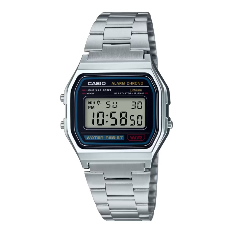 WATCH CASIO UNISEX A-158WA-1DF (37,5MM)