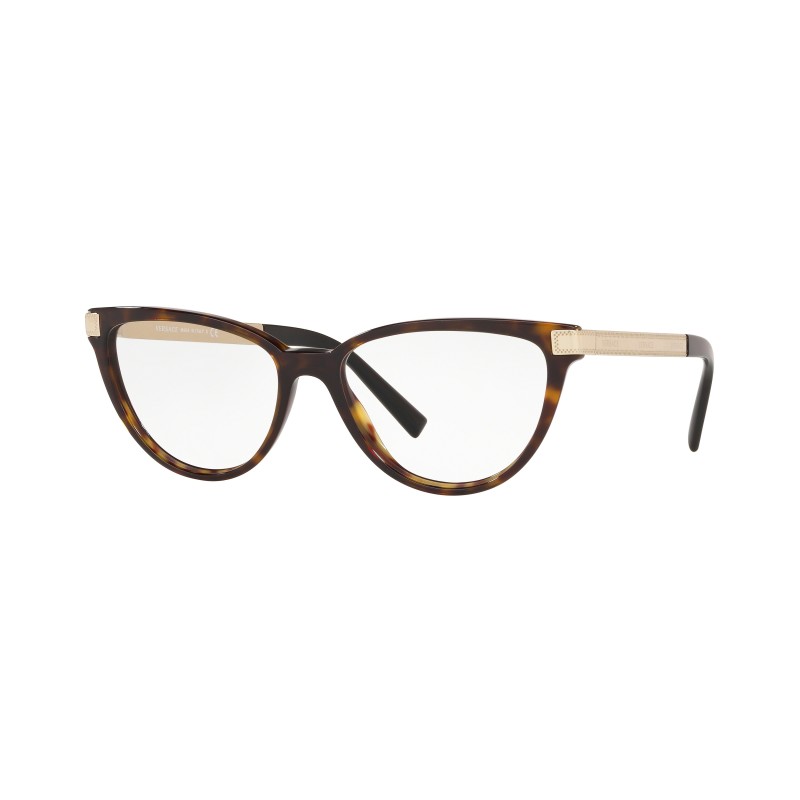 EYEGLASSES VERSACE WOMEN VE3271-108 (Lens/Bridge/Temple) 52/16/140 mm)