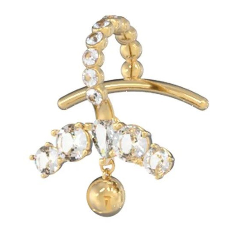 EARRINGS GUESS WOMEN JUBE03295JWYG (3CM )