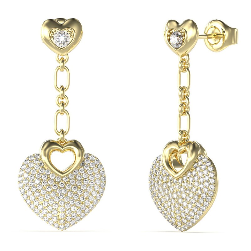 EARRINGS GUESS WOMEN JUBE05210JWYG (4CM )