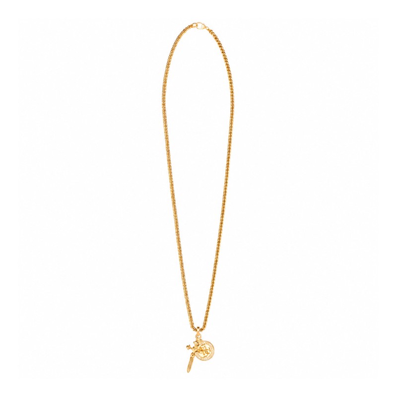 NECKLACE GUESS MAN JUMN05075JWYG (60CM )