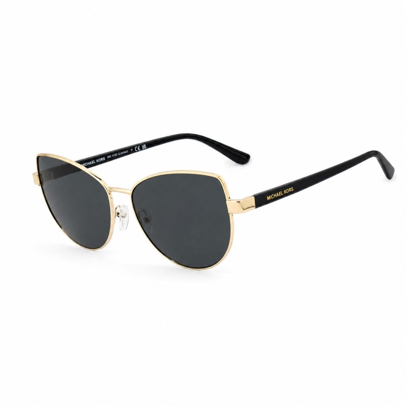 SUNGLASSES MICHAEL KORS WOMEN MK-1162-BLACK (Lens/Bridge/Temple) 58/16/140 mm)