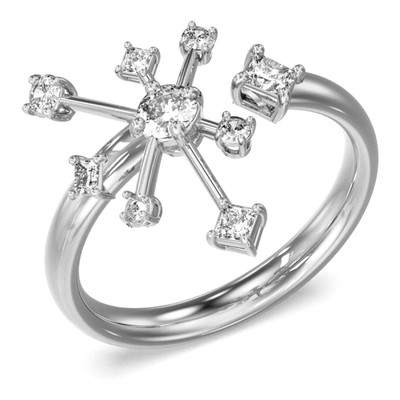 RING GUESS WOMEN UBR05565JWRH (56 )