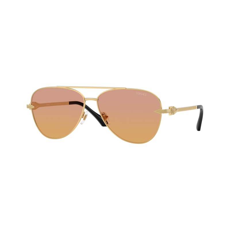 SUNGLASSES VERSACE MAN VE2283-1002EL (Lens/Bridge/Temple) 61/13/140 mm)
