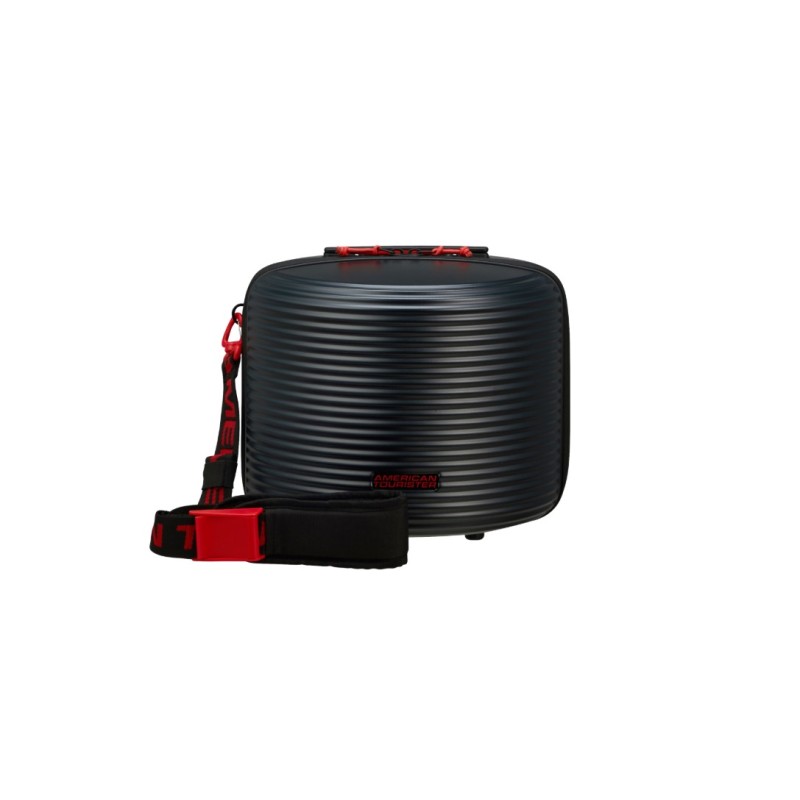 American Tourister 152969-1073 Rollio, Νεσεσέρ, Σκληρό, ΑΤΑΝ, Μαύρο