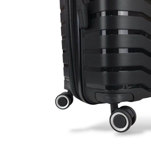 Rain RB80134M, Σκληρή/Πολυπροπυλένιο, Μεσαία/Επεκτεινόμενη, Μαύρο