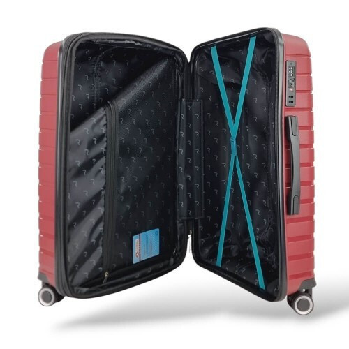 Rain RB80134M, Σκληρή/Πολυπροπυλένιο, Μεσαία/Επεκτεινόμενη, Κόκκινο